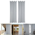 thumbnail image 1 of Cortina Impermeable Para Exteriores BLESIY 2 piezas 54x84 pulgadas, 1 of 8