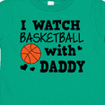 thumbnail image 4 of Inktastic I Watch Basketball with Daddy Boys Toddler T-Shirt, 4 of 5