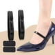 thumbnail image 4 of 3 pares de correas para zapatos, correas de tobillo simples, correas elásticas de repuesto para tacones, 4 of 7