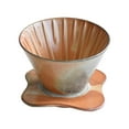 thumbnail image 1 of DOLITY Ceramic Pour over Coffee Maker Cone Manual Single Cup for Family Travel Cafe Small, 1 of 9