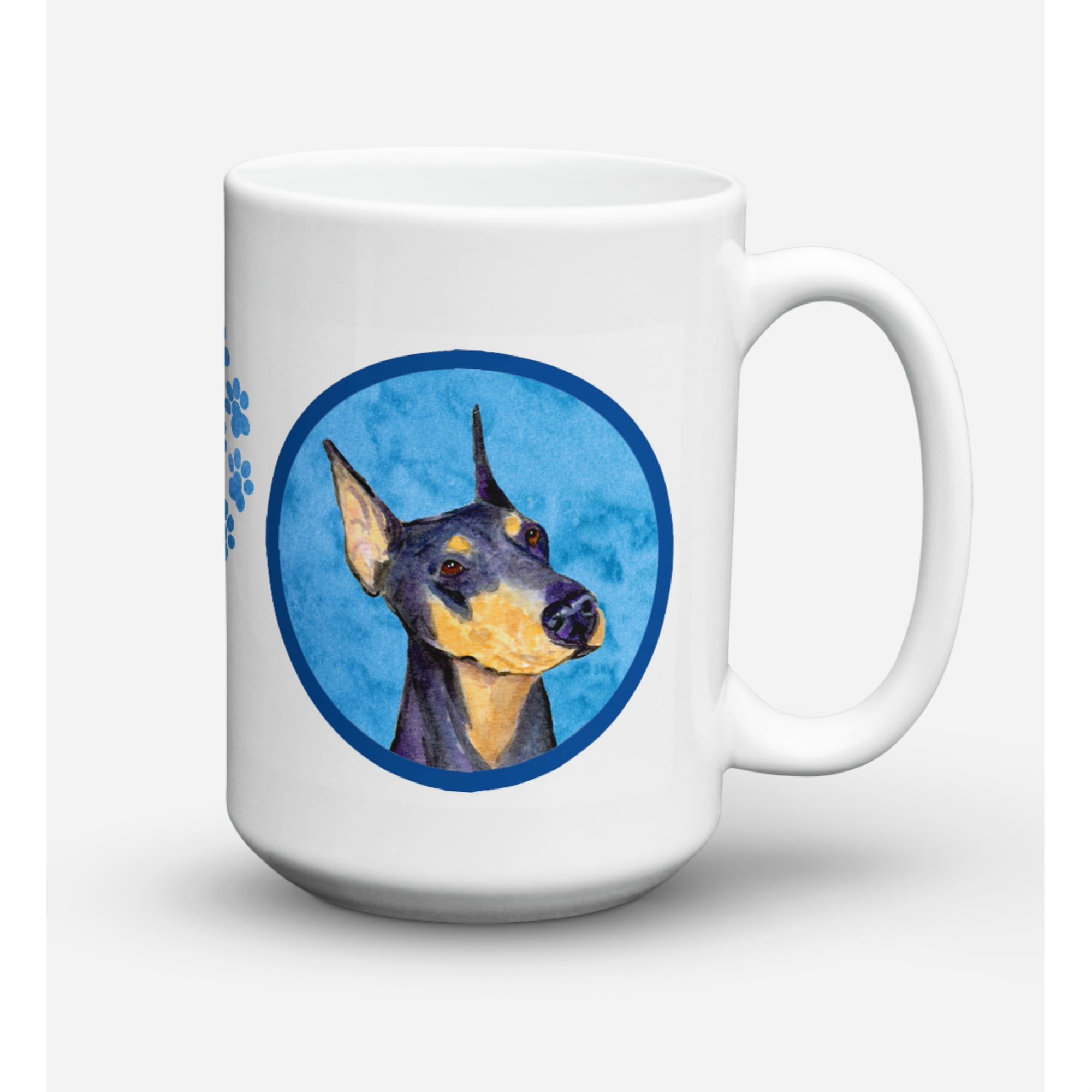 Toy Manchester Terrier Head  Ceramic Coffee Tea Mug Cup 11 Oz 