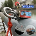thumbnail image 6 of ULIBERMAGNET 350LB  Double Sided Fishing Magnet Kit, Strong N52 Neodymium Magnets with Rope, Underwater for Discovering Treasure,Searching Detecting, 6 of 7
