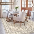 thumbnail image 6 of Findosom 5'x7' Soft Cozy Fluffy Rugs Non Slip Washable Modern Geometric Area Rug High Low Pile Stain Resistant Contemporary Carpet for Living Room Bedroom Dining Room, 6 of 8