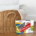 Shout Wipe & Go, Laundry Instant Stain Remover, 12 Wipes