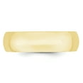 thumbnail image 3 of Finest Gold 10K Yellow Gold 6 mm LTW Comfort Fit Band, Size 5.5, 3 of 4