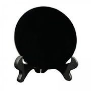 STARTIST 3xBlack Obsidian Disc Obsidian Scrying Mirror for Augury Home Office Decor 8cm