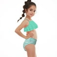 thumbnail image 2 of Uccdo Toddler Girls Two Piece Swimsuits Kids Bikini Bathing Suit Sunsuits Swimwear 2-12T, 2 of 2