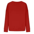 thumbnail image 2 of Gerichy Womens Casual Long Sleeve Sweatshirt Crew Neck Cute Pullover Tops Hoodies for Women Long Sleeve Shirts for Women, 2 of 4