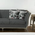 thumbnail image 7 of Ambesonne Lake Throw Pillow Cover 2 Pack, Cherry Blossoms and Mountains, 18", Grey and Blush, 7 of 7