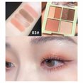 thumbnail image 1 of Fiudx Sombra de Ojos de 6 Colores Earth Color High Gloss Repair Matte Pearlescent Eyeshadow, 1 of 2