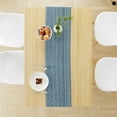 thumbnail image 2 of Fabstyles  Casual Classic Extra Thick Cotton Table Runner Handmade Sky 13"x54", 2 of 5