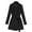 Black, variant on Vedolay Blazer jacket Women's Oversized Casual Long Sleeve Single Button Office Business Jackets Blazer,Black S