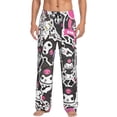thumbnail image 2 of Lsque Sanrio Print Men's Pajama Pants, Lounge Pant - Comfortable Home Wear,Elastic Waistband, Stylish Design-Large, 2 of 9