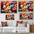 thumbnail image 4 of Designart "Art Candy Colorful Pop art painting II" Food & Beverage Canvas Print, 4 of 5