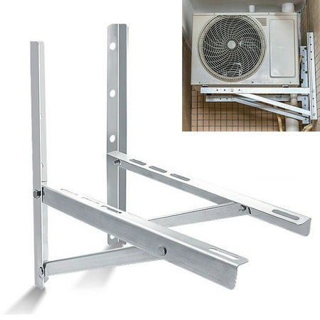 

FETCOI 2PCS Air Conditioner Rack Wall Mounted 1.5P Heavy Duty SS304 Thickened Outdoor