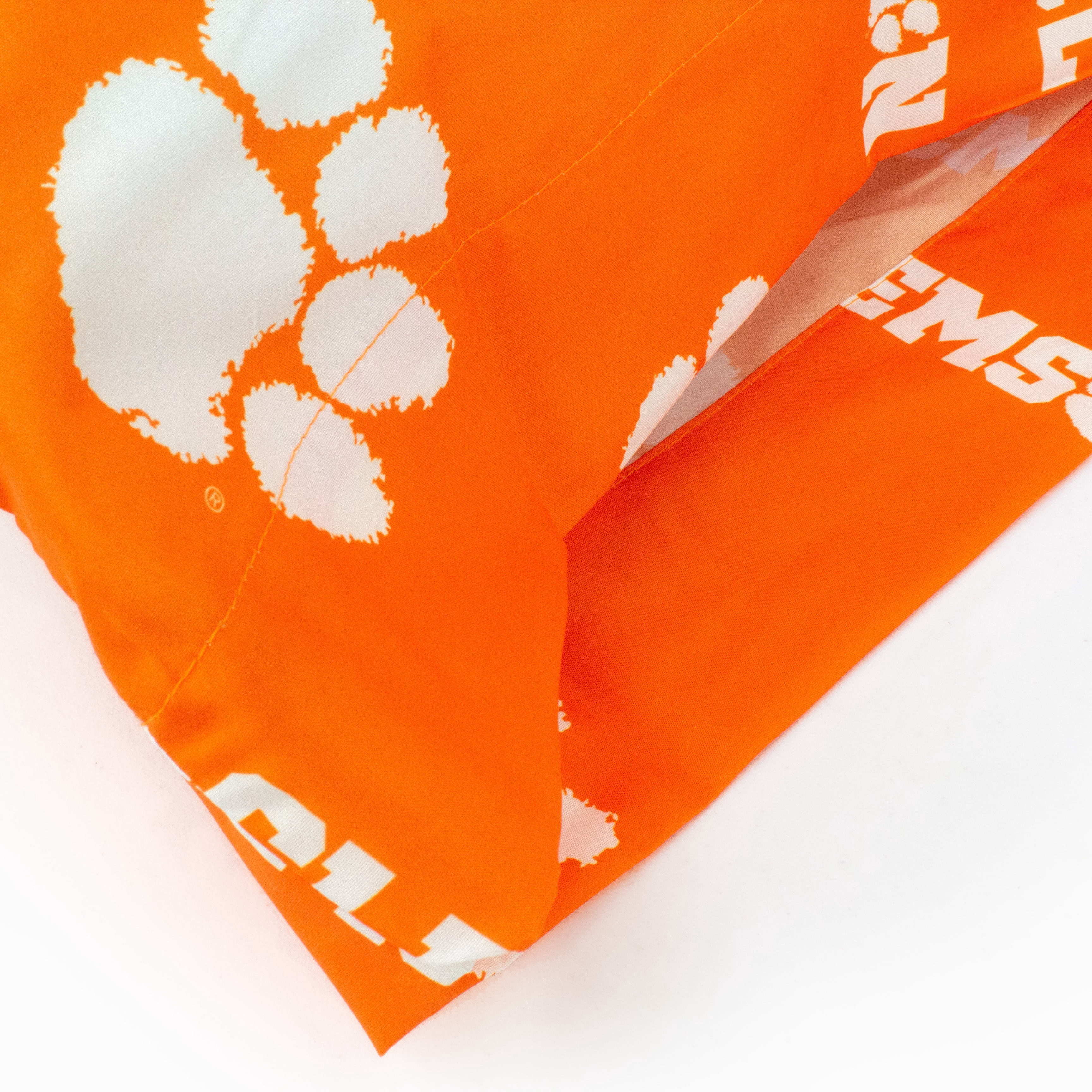 Clemson Tigers Pillowcase Pair, Standard, 20" x 30" (2 Standard Pillowcases)