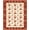 Beige, Pattern 1, variant on ODIKA 4'x6' Machine Washable Non-Slip Area Rug, Victorian Blossom with Curved Palmette and Vinework Detailing High Traffic Rug, Beige, 131123
