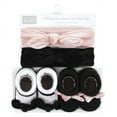 thumbnail image 2 of Hudson Baby Infant Girl Headband and Socks Set, Velvet Knot, 0-9 Months, 2 of 4