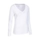thumbnail image 3 of Mountain Warehouse - Camiseta Eden de Orgánica de Manga Larga para Mujer - Pack de 2 (Blanco), 3 of 4