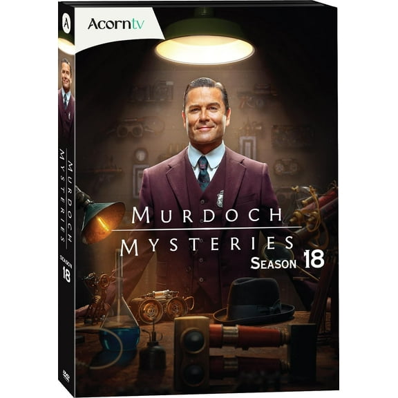Murdoch Mysteries Season 18 (DVD)6disc New & Sealed Box Set