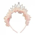 thumbnail image 6 of Children's Princess Super Immortal Crown Headpiece Hair Hoop Girl's Birthday One Year Old Photo Headband Baby Stylish Hair Clip, 6 of 9