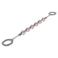 thumbnail image 3 of lionlar Back Massage Roller Rope Handheld Rolling Body Massager Massage Strap for Beauty Pink, 3 of 9