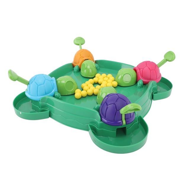 Juego De Mesa Hungry Bins, Soporte Multijugador Detalles Realistas Juego De Mesa Hungry Turtle Textura Clara ABS Para Casa