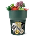 thumbnail image 1 of Almacenamiento oculto seguro para macetas con plantas artificiales, 1 of 7