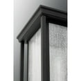 thumbnail image 2 of Progress Lighting Endicott 1-Light Outdoor Wall Lantern, Textured Black, Linen Glass Shade, 2 of 5