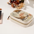 thumbnail image 7 of Kangaroo Velvet Portable Necklace Organizer with Removable Compartment - Display Case, Earring Organizer, and Necklace Holder - Gift, 7 of 7