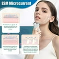 thumbnail image 2 of LNGOOR Appareil Facial Microcourant Intelligent Rechargeable Masseur pour le Visage Machine Réductrice de Double Menton Outil de Sculpture du Visage Femmes EMS Raffermissement de la Peau Rajeunissement Anti-âge Rides Visage, 2 of 8