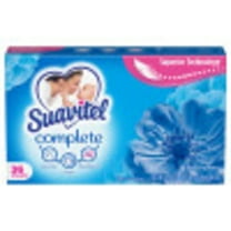 Suavitel Complete Dryer Sheets, Fabric Conditioner, Field Flowers Scent, 36 Sheets