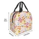 thumbnail image 3 of Easygdp Colorful Floral Bolsa Térmica Premium - Tela Oxford Impermeable, Gran Capacidad, Bolsillo Frontal, Unisex para Trabajo, Escuela, Actividades al Aire Libre y Picnics, 3 of 8