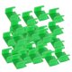 thumbnail image 2 of 30 piezas de fijadores de vías, clips de fijación de vías resistentes, accesorios de tren, vías de tren verde, 2 of 9