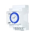 thumbnail image 1 of Labymos SUL181d 24-Hour Mechanical Timer 30-Minute Intervals Time Switch Relay Electrical Programmable Timer 24 hour, 1 of 8