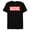 Black, variant on Marvel Logo Comics Red Super Heroes Avengers and More - Short Sleeve Blended T-Shirt for Adults - Customized-Black