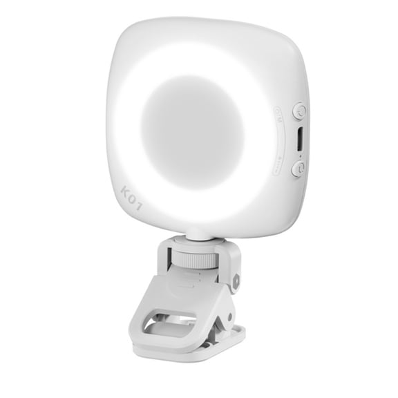 Clip on Selfie Fill Light Mini Rechargeable 3 Modes Adjustable Brightness Pocket Portable LED for Phone Photography