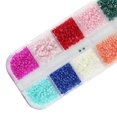 thumbnail image 3 of Pearl Rhinestone Semicircle Flat Back Collection With Box For Shoes Clothes DIY Scrapbook, 3 of 5