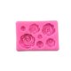 thumbnail image 2 of Moldes para fondant para tartas de flores, (juego de 3) moldes de silicona, mini flores, rosas, margaritas, moldes para gelatina, azúcar, caramelo, chocolate, fondant, decoración de tartas, 2 of 4