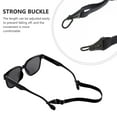 thumbnail image 2 of Toyvian 4-Pack Black Anti-Skid Glasses Straps, Replacement Ear Ropes for and Comfort, 2 of 6