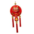 thumbnail image 5 of Abbraccia Chinese Dragon New Year Hanging Decoration 2024 Lunar Year Traditional 35inch Long for Home Office Car Tree Decor Lightweight A, 5 of 9