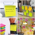 thumbnail image 3 of JILhome 24 Pads Sticky Notes, 3"x3" Multicolor Note Pads, Self-Stick Pads, Easy to Post for Home, Office, Notebook, 50 Sheets/Pad Total 1200 Sheets, 3 of 8