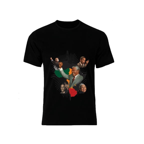 Dupsie's Mandela, MLK, Malcolm-X, Rosa Parks, Obama Black History T Shirt