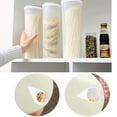 thumbnail image 2 of Clear Tall Food Storage Spaghetti Pasta Container With Locking Lid Round Transparent Storage Containerairtight Spaghetti Holder Rectangular Chopstick Storage Storage Containers Home Decor, 2 of 7