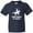 Navy, variant on Team Roper in Training Cowboy Youth T-Shirt