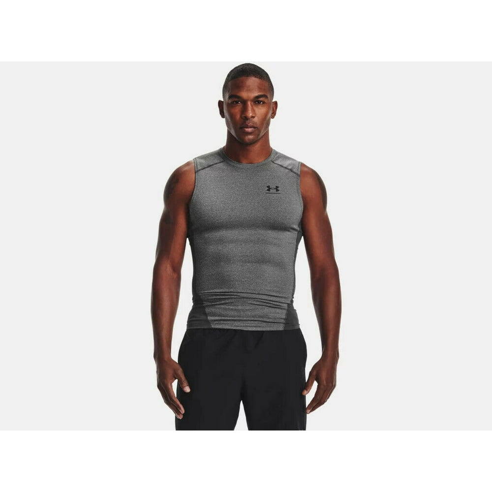 Under Armour Men's HeatGear Armour Compression Sleeveless Shirt 1361522