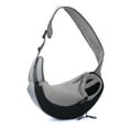 thumbnail image 4 of unbranded Pet Carrier Portátil Negro Con Malla Visible Y Correa Extendible Para Y, 4 of 7