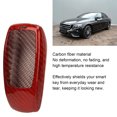 thumbnail image 3 of Cover Key Fob, Key Fob Cover Carbon Fiber Comfortable Touch Fade Proof Replacement For E Class S Class, 3 of 8