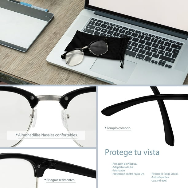 Lentes o Gafas con Filtro para proteger tu vista Idea Nuova Lentes