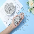 thumbnail image 3 of EIGTHTAIL 100PCS 10mm Rhinestone Beads for Jewelry Making  Light Blue Sparkle Crystal Clay Beads for Crafting Shamballa  Beads Bulk Disco Ball Beads for Pens Bracelets Earring Baseball Ne, 3 of 10